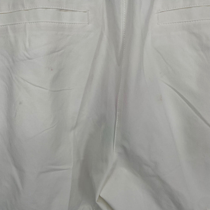 Nike Victory Golf Shorts Womens L White DA3209-100 Dri-FIT Standard Fit