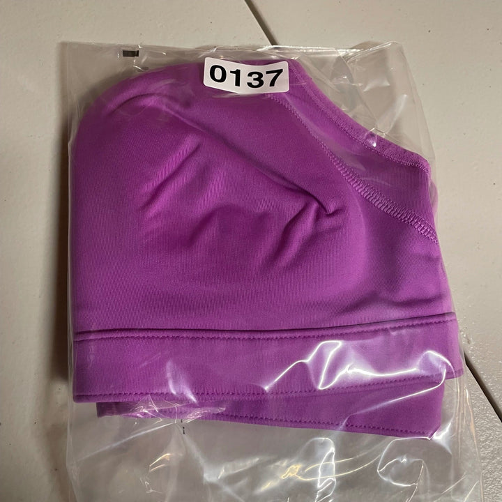 GapFit One High Impact Sports Bra Purple Racerback Adjustable Size 34B