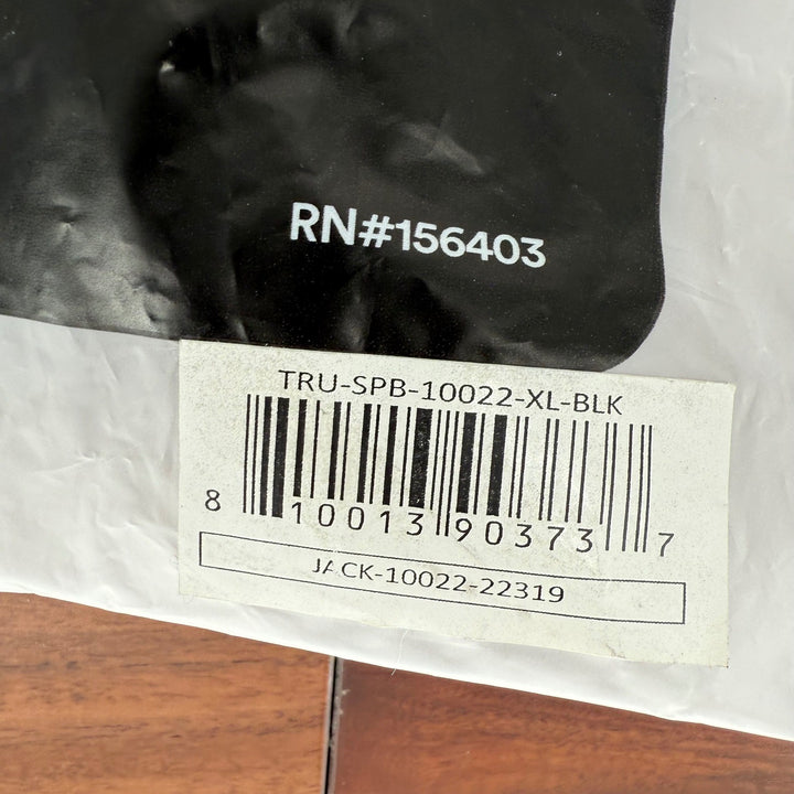 Truekind Daily Comfort Wirefree Shaper Bra Black XL Everyday Wear