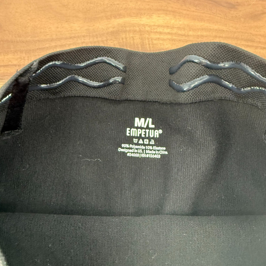 Shapermint Empetua High Waisted Shaper Panty Womens M/L Black Stretch Shapewear