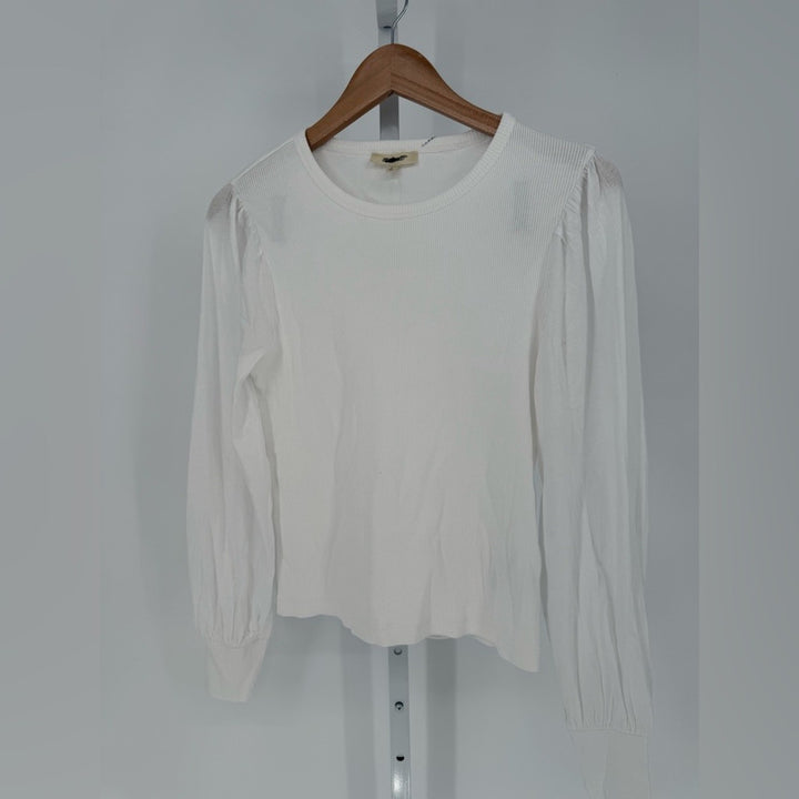 Madewell Puff-Sleeve Top Size S