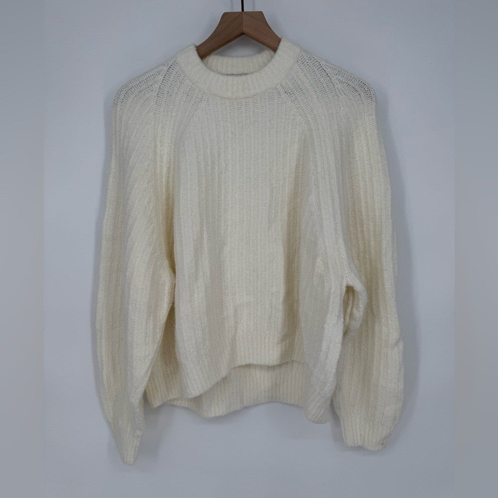 Madewell Ribbed Cotton-Blend Sweater Size S