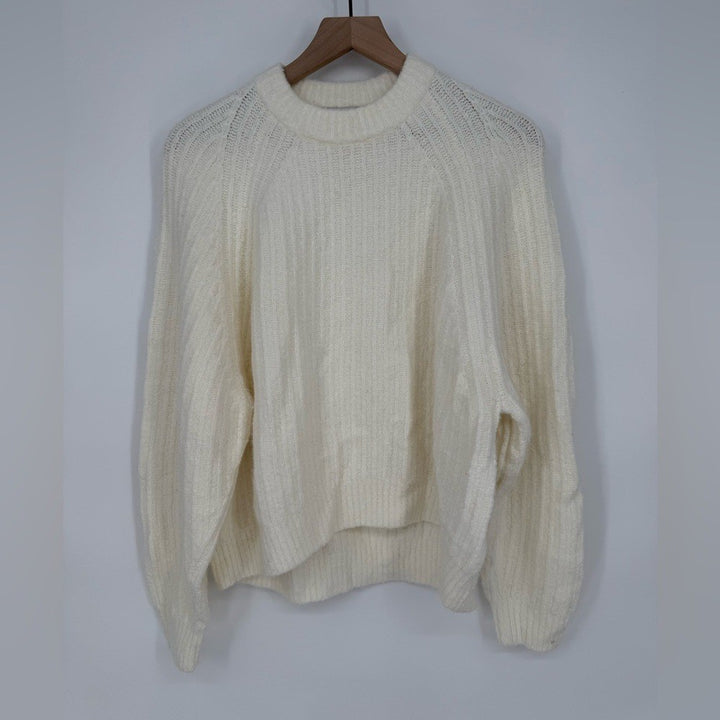 Madewell Ribbed Cotton-Blend Sweater Size S