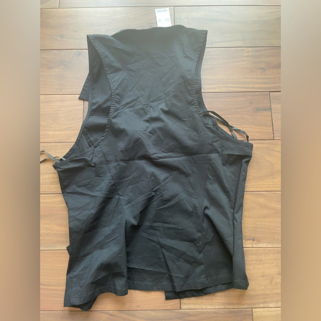 Urban Outfitters Party Girl Cotton-Blend Button Down Sleeveless Top Size L