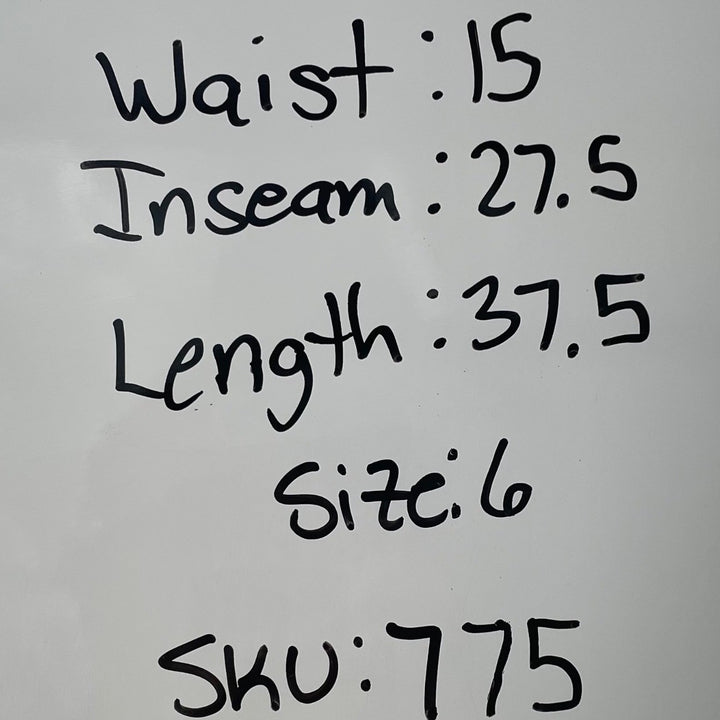 Gottez Lifestyle White Comfort Slim Fit Golf Pants Womens Size 6 Activewear