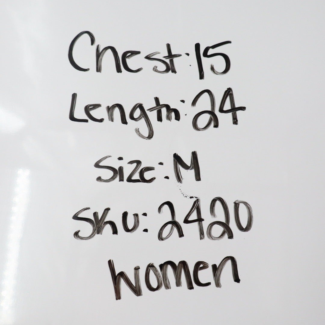 American Giant Classic Tank Top Black Ribbed Racerback Size M