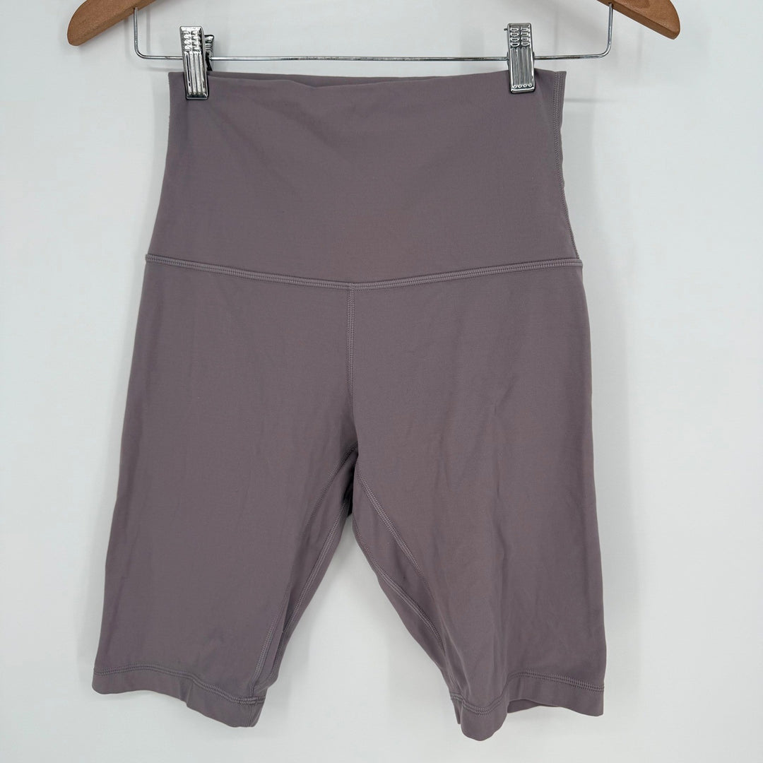 Lululemon Align High Rise Shorts 6 Mauve Bike Shorts Athleisure