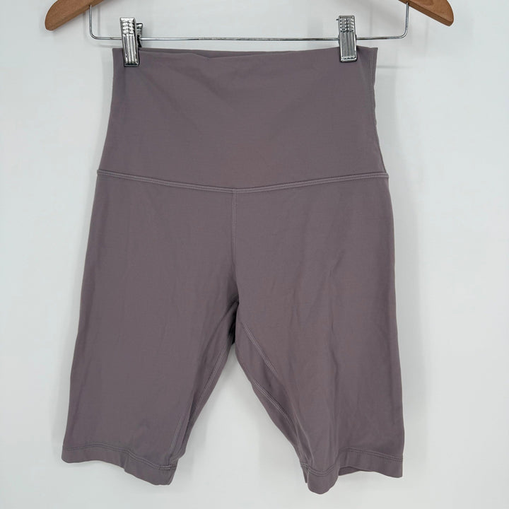 Lululemon Align High Rise Shorts 6 Mauve Bike Shorts Athleisure