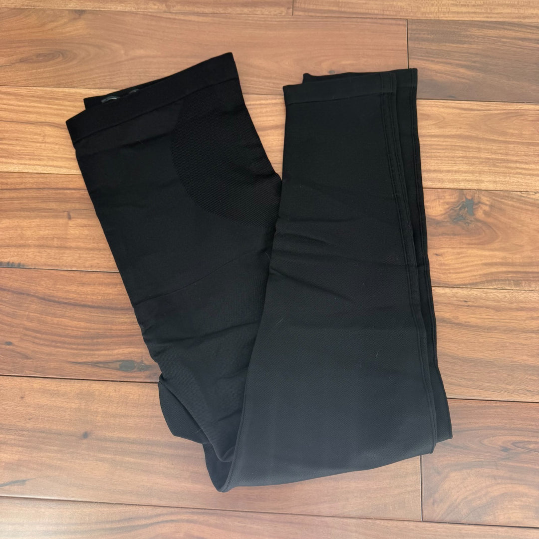 Shapermint Essentials High Waisted Shaping Ankle Leggings Women 3XL Black Opaque