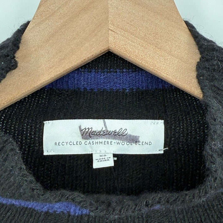 Madewell Ribbed Cashmere-Wool Blend Pullover Sweater Size XS