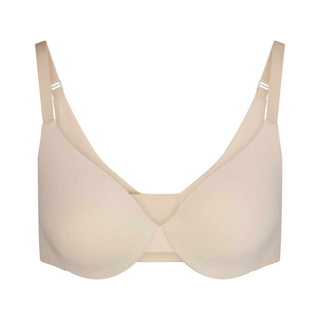 SKIMS Smoothing Intimates Full Coverage Lightly Lined Bra Sand 44D