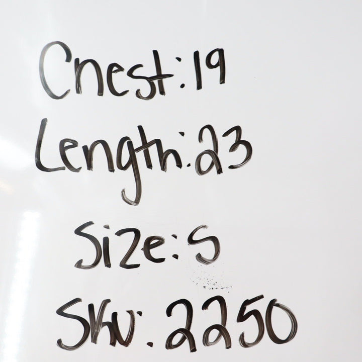 American Giant Classic V Neck T Shirt Black Made in USA Size Small