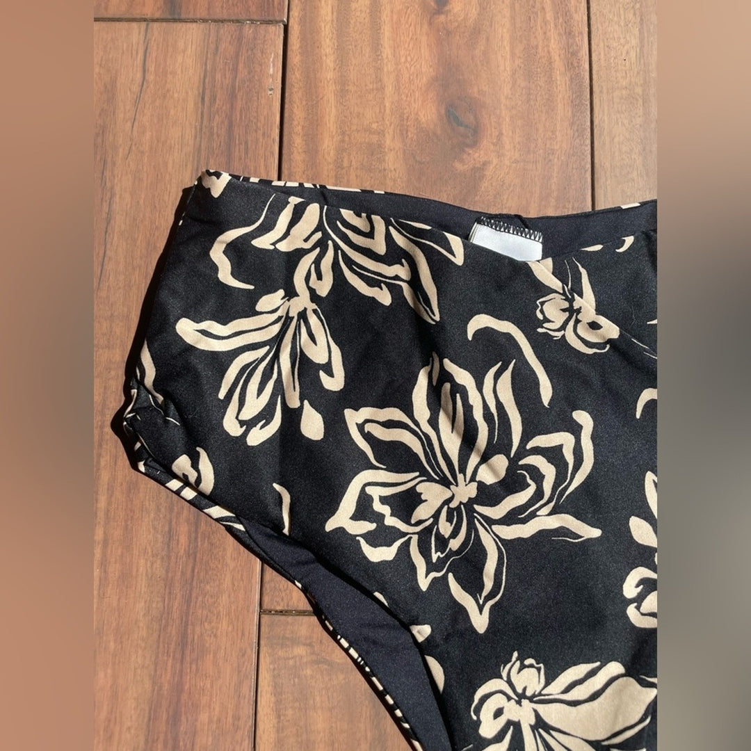 L Space High Tide Bikini Bottom Size XS