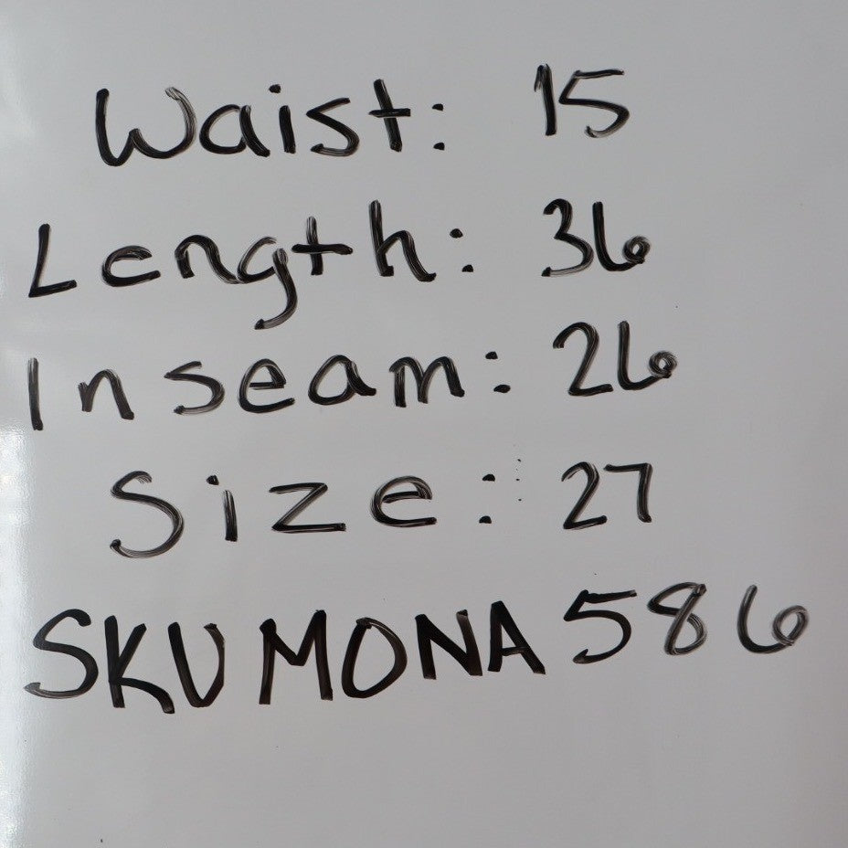 7 For All Mankind Jeans Womens 27 Pink Denim Cotton Stretch Mid Rise Skinny Leg