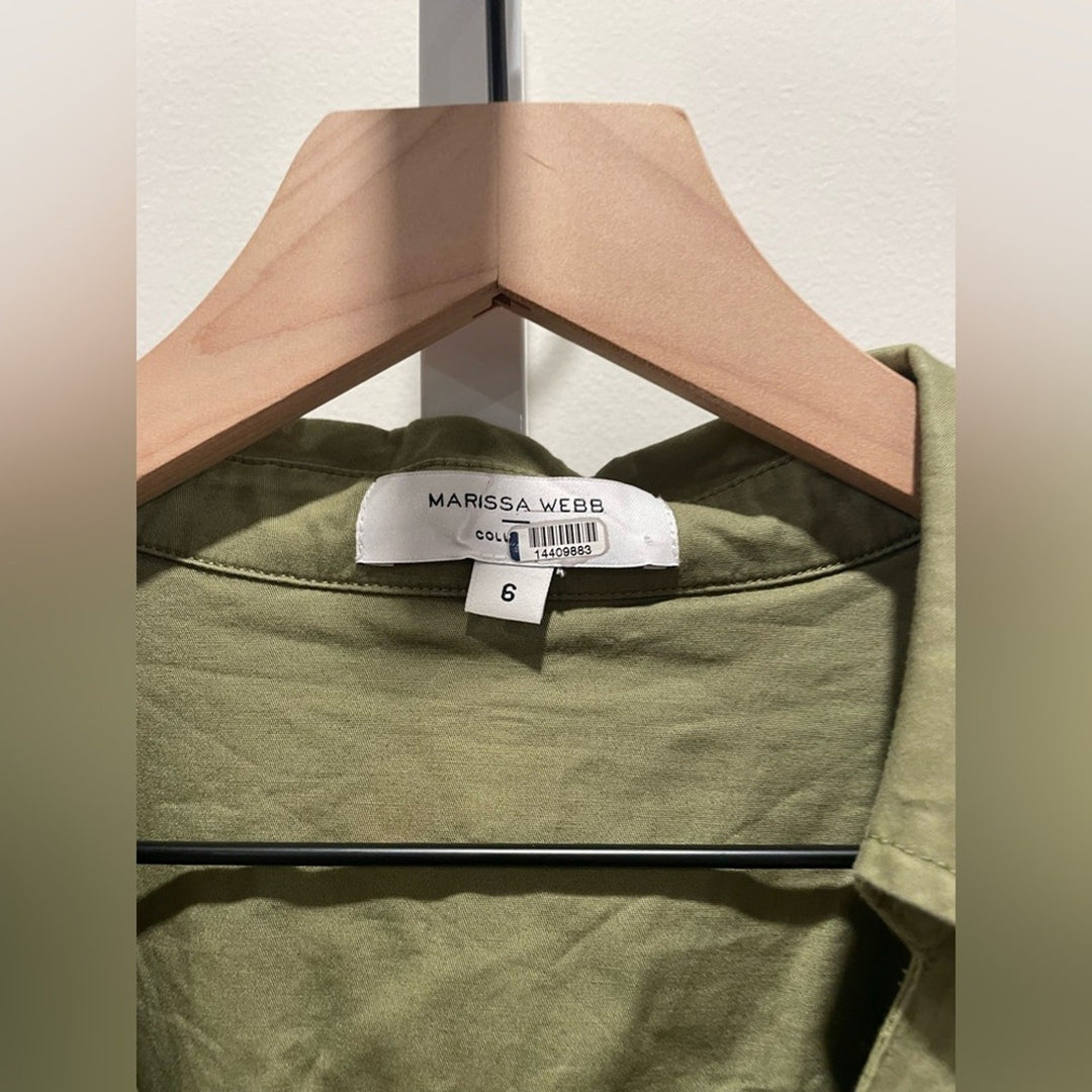 Marissa Webb X RTR Dolman Utility Jumpsuit Size 6