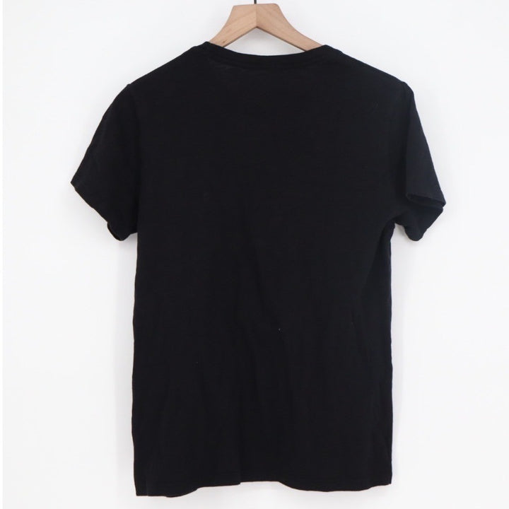 American Giant Black Crew Neck T Shirt Made in USA Size Large Mens Womens