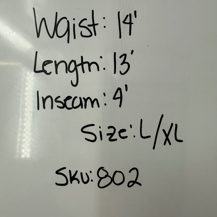 YUNA Running Shorts Floral Print Activewear L/XL Ladies Beach Vacation