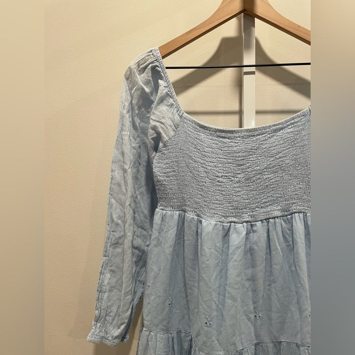 Area Stars Eyelet Trim Dress Size S