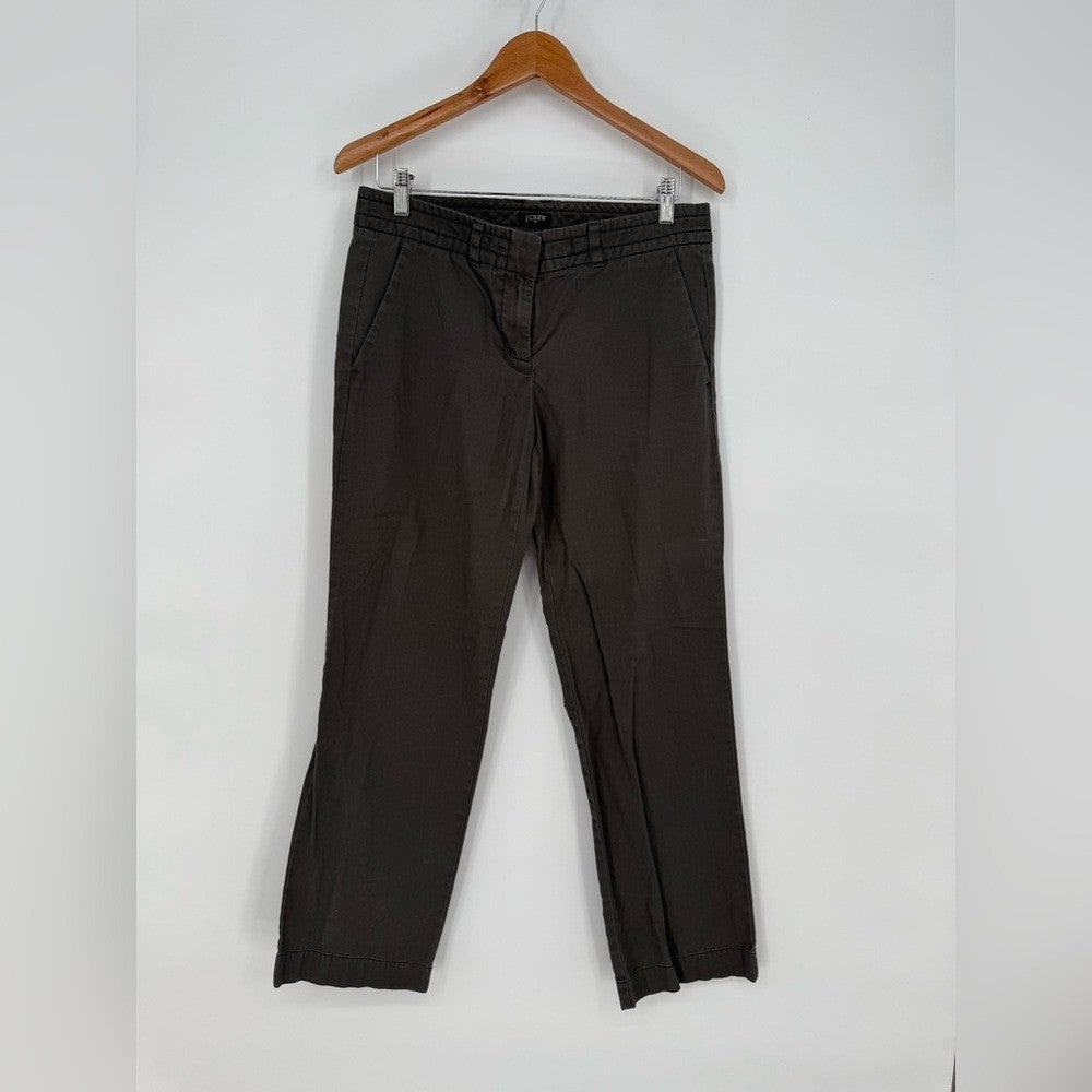 J.Crew Womens's 100% Cotton Grey Pant Size 4