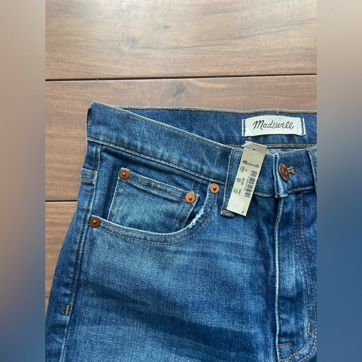 Madewell 10" High Riser Demi Boot Jeans Size 27