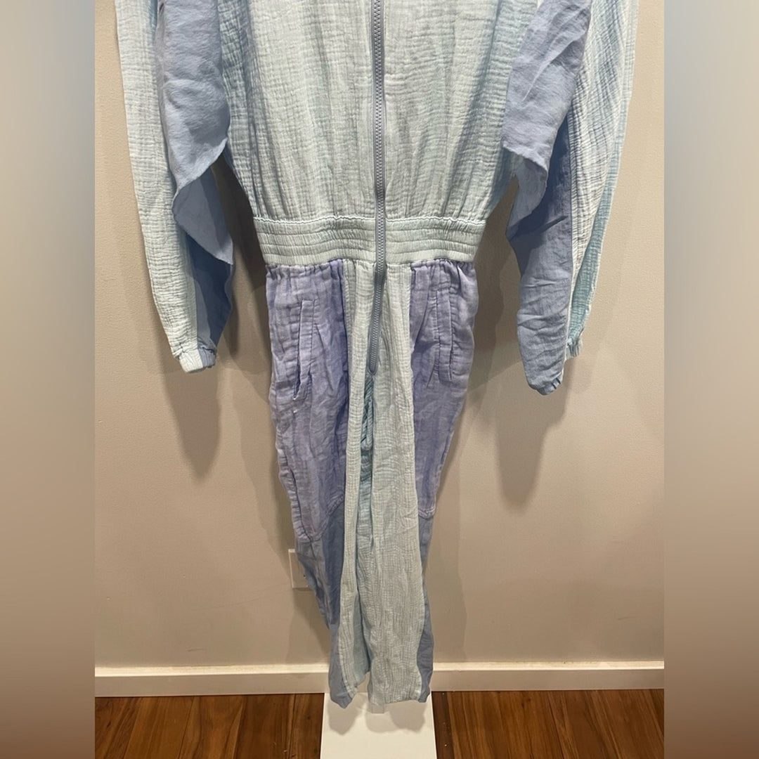 Paradised Blue Kelsey Jumpsuit Size XS