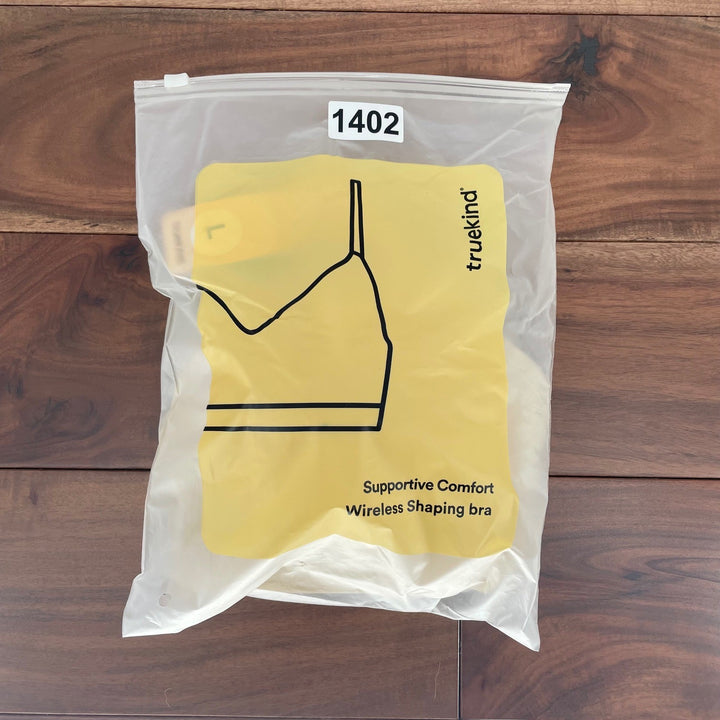 Truekind Supportive Comfort Wireless Shaping Bra L Chai