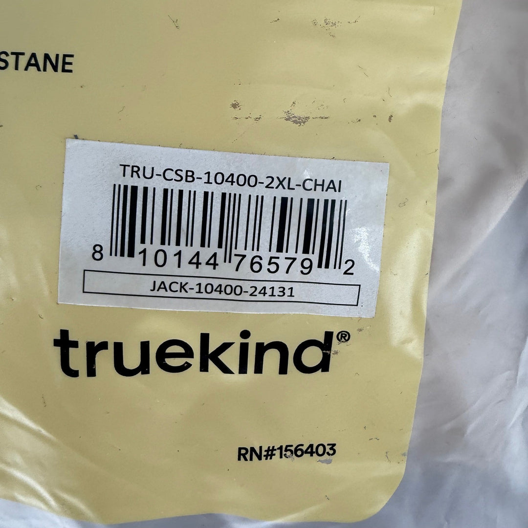 Truekind Convertible Strapless Bandeau Bra Chai 2XL