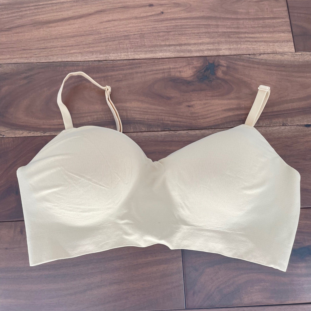 Truekind Supportive Comfort Wireless Shaping Bra Chai Size L