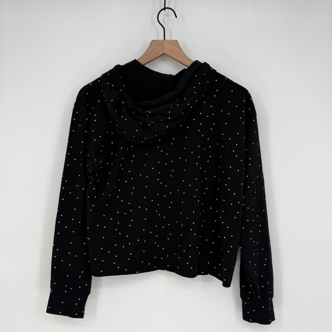 Knit Riot Long Sleeve Crew Neck Hoodie Top Size M