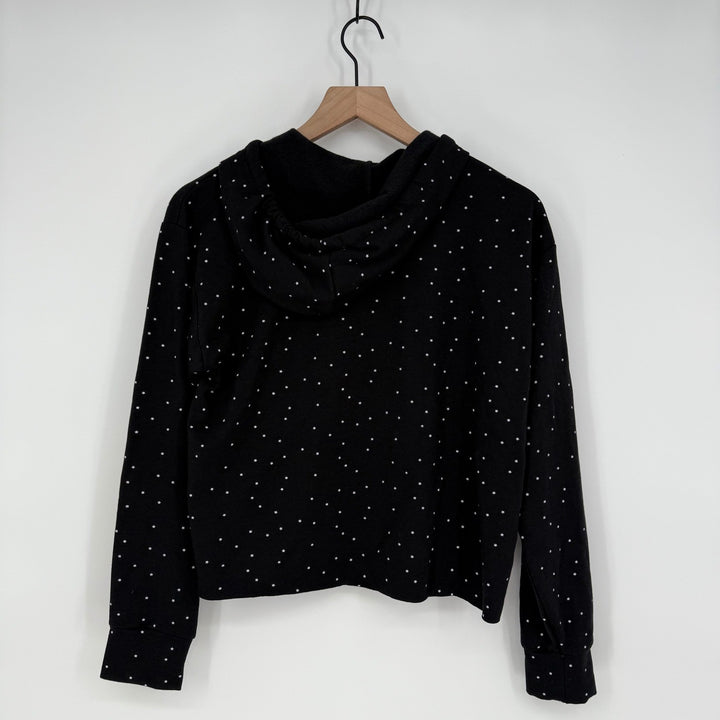 Knit Riot Long Sleeve Crew Neck Hoodie Top Size M