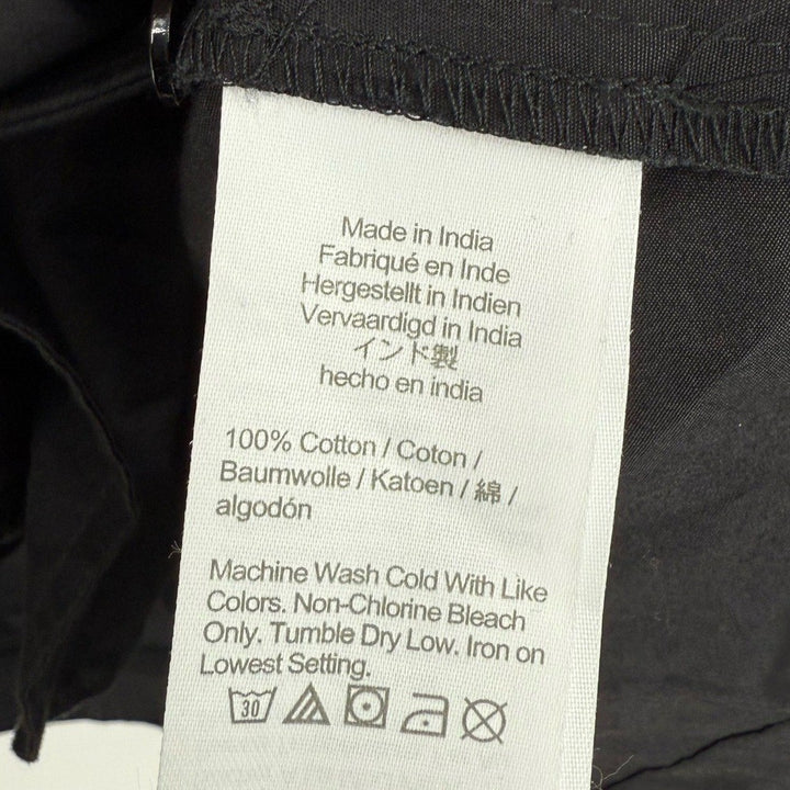 Madewell Seamed Long-Sleeve Mini Shirtdress in Poplin Size 00