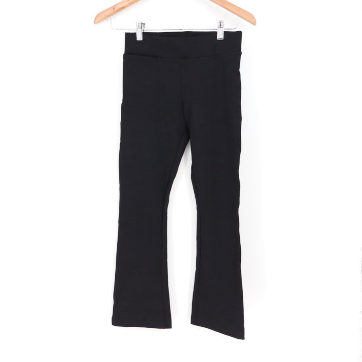 American Giant Black Flared Leggings Pants Women's Size 0