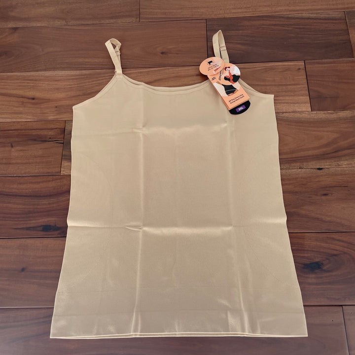 Shapermint Essentials All Day Every Day Scoop Neck Cami Chai Size XXL