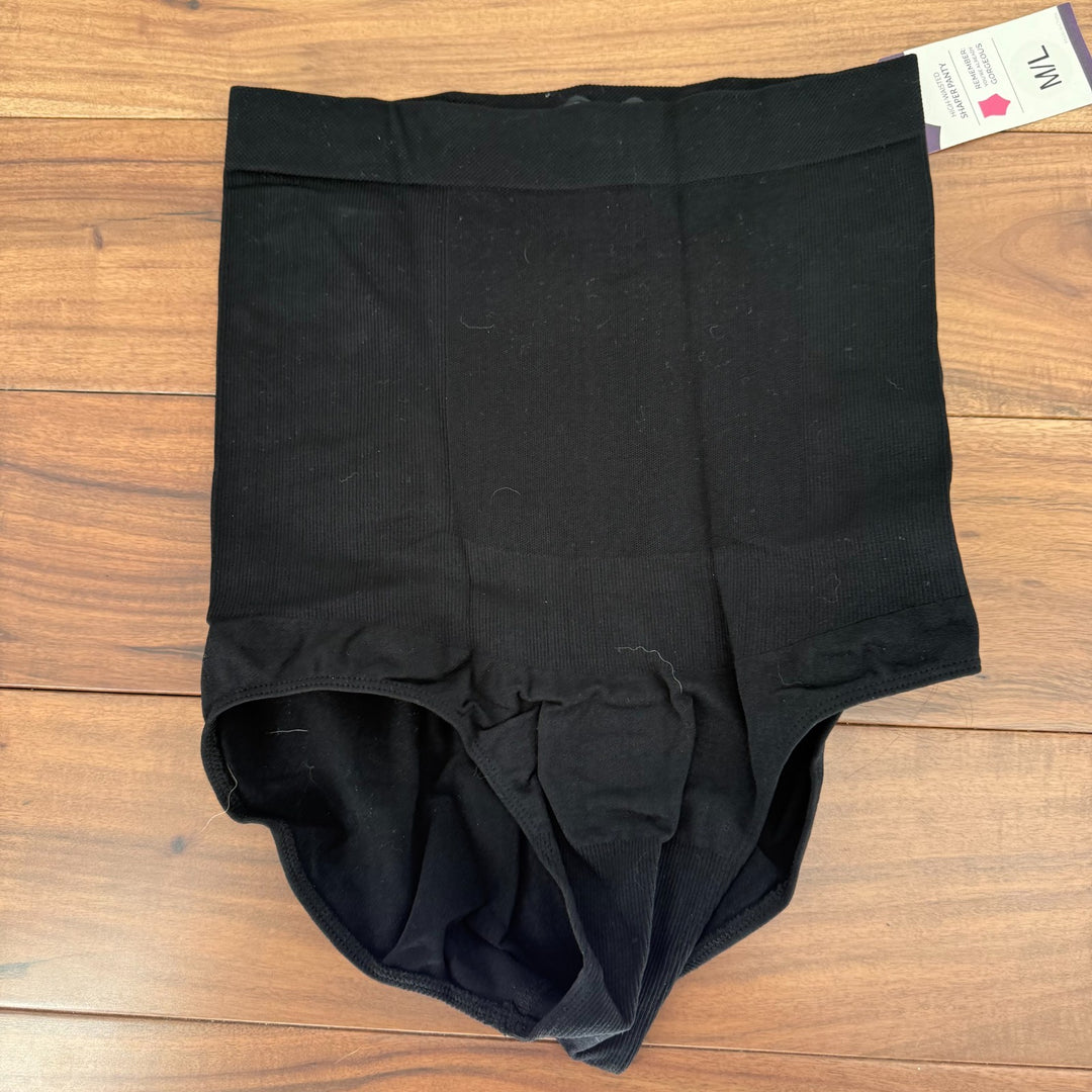 Shapermint Empetua All Day Every Day High-Waisted Shaper Panty Womens M/L Black