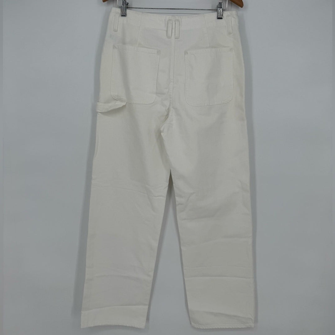 Madewell Alexa Chung for Madewell Workwear Jeans in True White Size 27