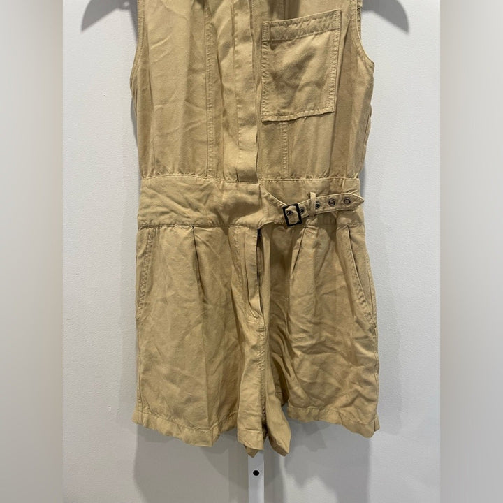 Jason Wu X RTR Tan Belted Romper Size 2