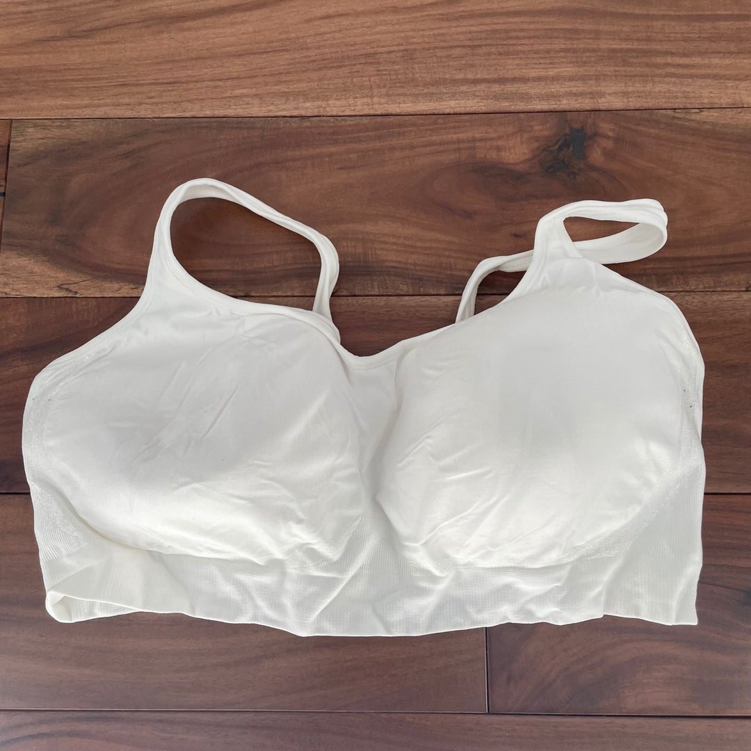 Truekind Daily Comfort Wirefree Shaper Bra White 3XL