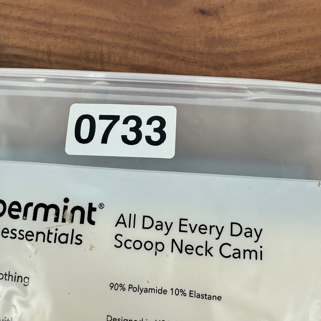 Shapermint Essentials All Day Every Day Scoop Neck Cami XL Beige Smoothing