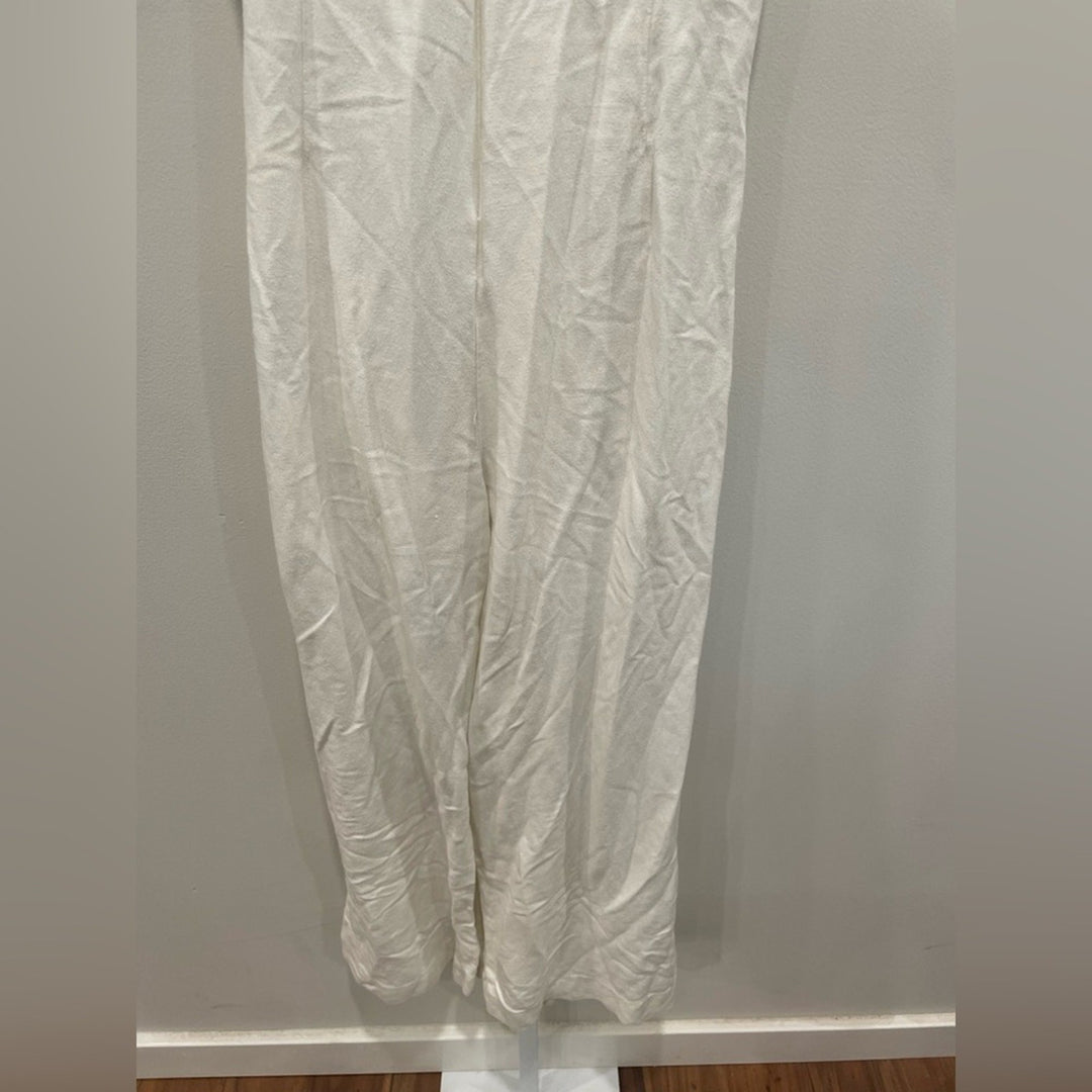 Rosetta Getty x RTR White Apron Jumpsuit Size 0