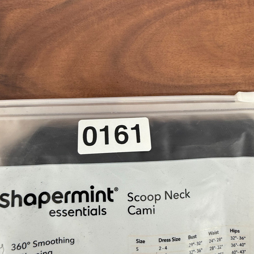 Shapermint Essentials All Day Every Day Scoop Neck Cami Top Womens 3XL Black