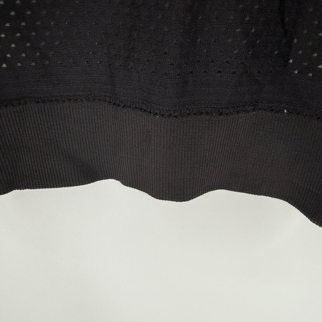 Lululemon Athletica Long Sleeve Athletic Top Black Perforated Mesh Size 4