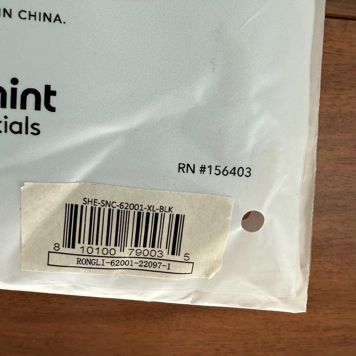 Shapermint Essentials All Day Every Day Scoop Neck Cami Top Womens XL Black