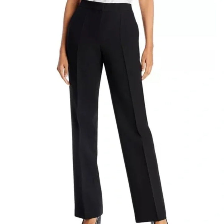 Lafayette 149 Cotton Black Trouser Pants Size 2