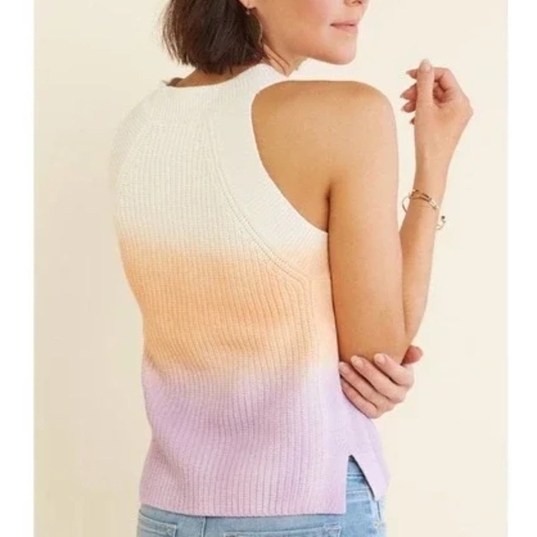 525 America Spray Dye Sweater Tank Size L