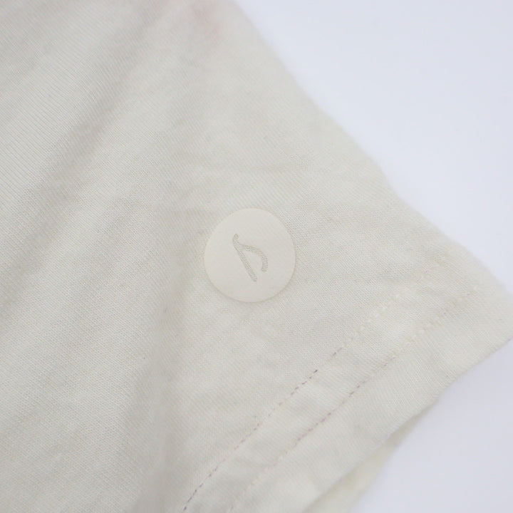 Allbirds Womens Cream Crew Neck T Shirt Basic Tee XS Made in Peru