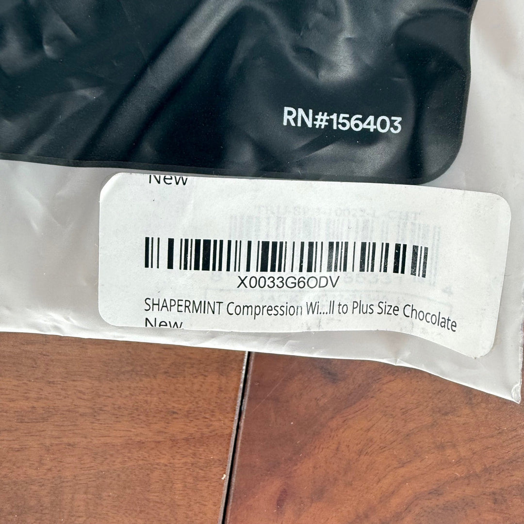 Truekind Shapermint Compression Wirefree Daily Comfort Shaper Bra Chocolate