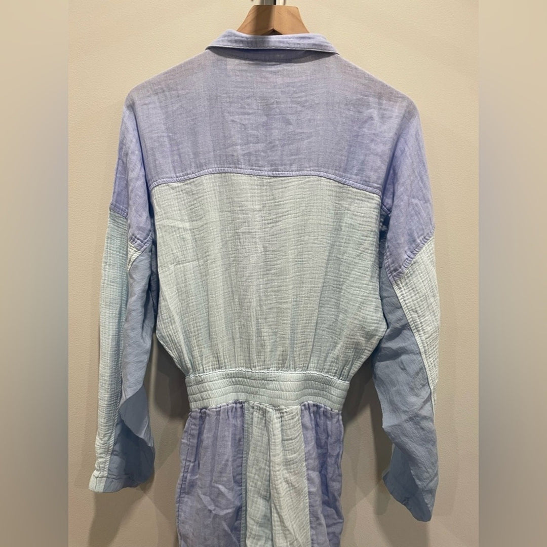 Paradised Blue Kelsey Jumpsuit Size XS