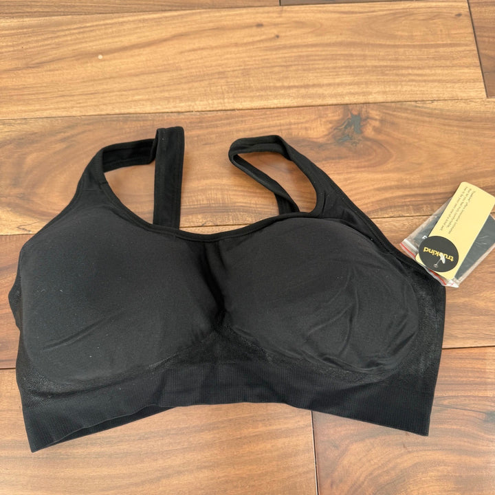 Truekind Daily Comfort Wirefree Shaper Bra Black Everyday Support