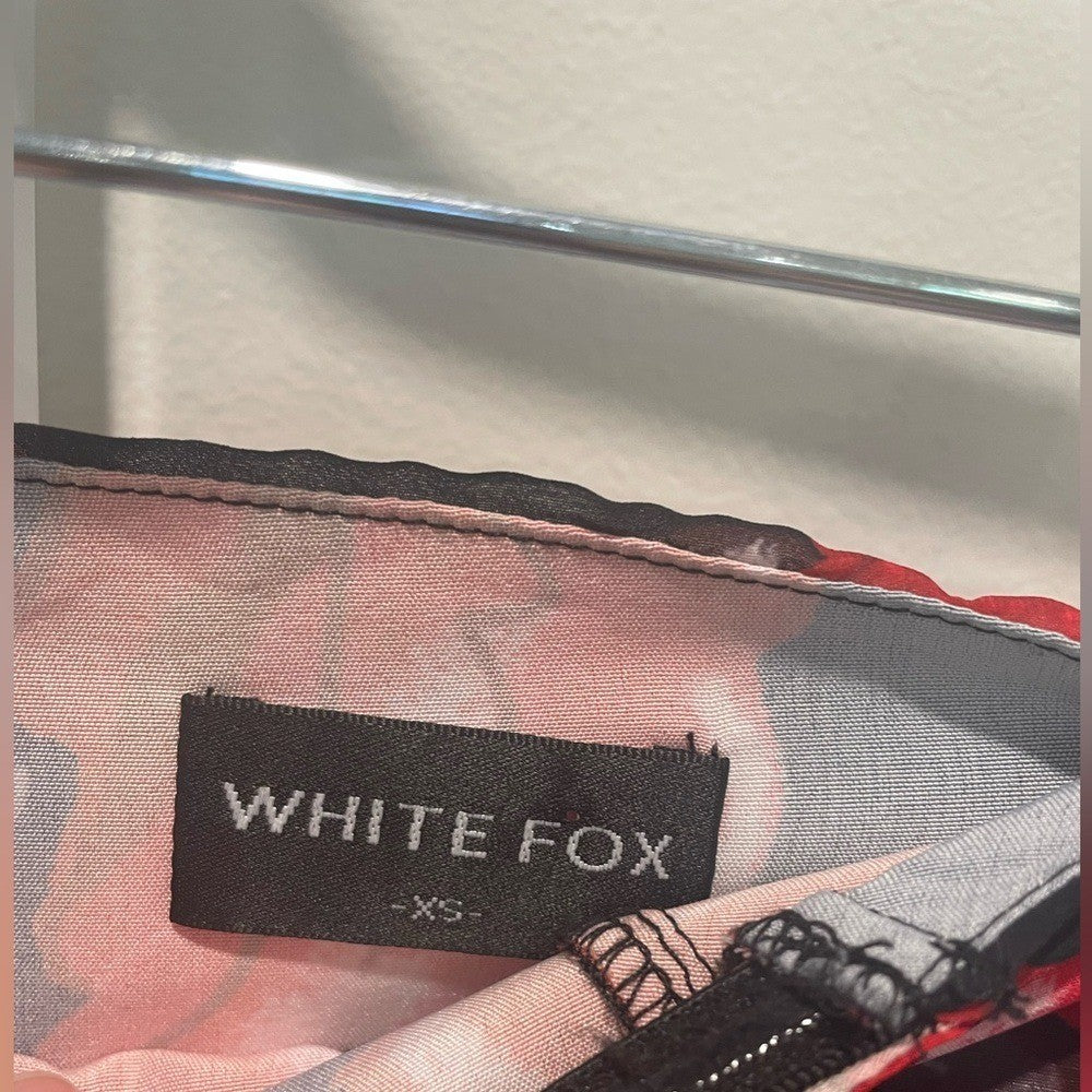White Fox About Damn Time Mini Dress Size XS