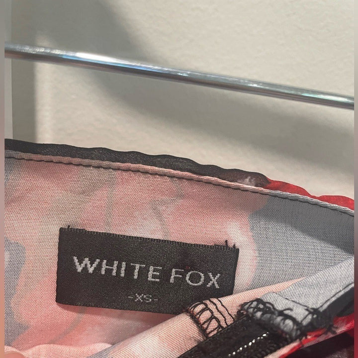 White Fox About Damn Time Mini Dress Size XS